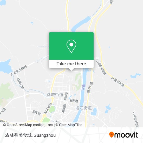 农林香美食城 map
