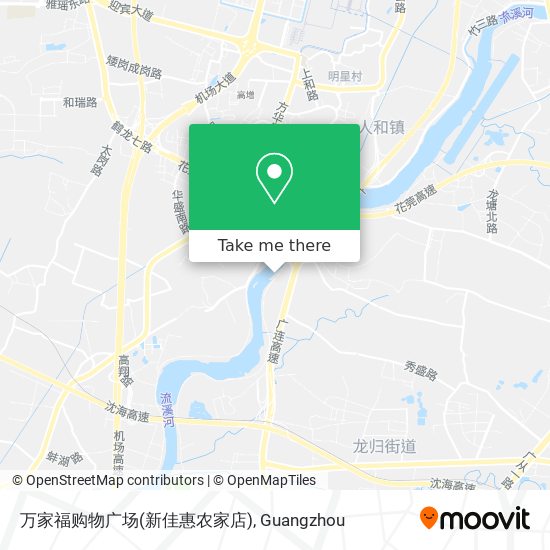 万家福购物广场(新佳惠农家店) map