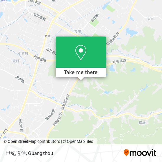 世纪通信 map