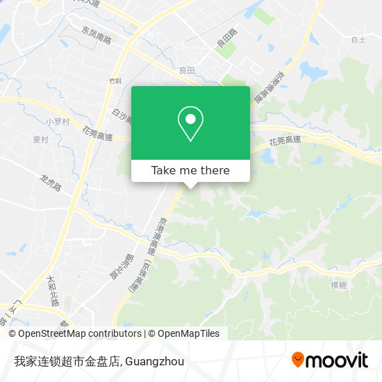 我家连锁超市金盘店 map