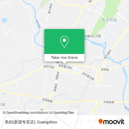 美的(新源专卖店) map
