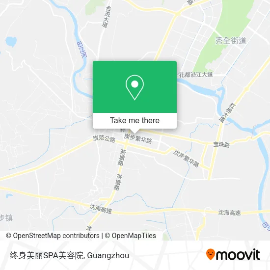 终身美丽SPA美容院 map