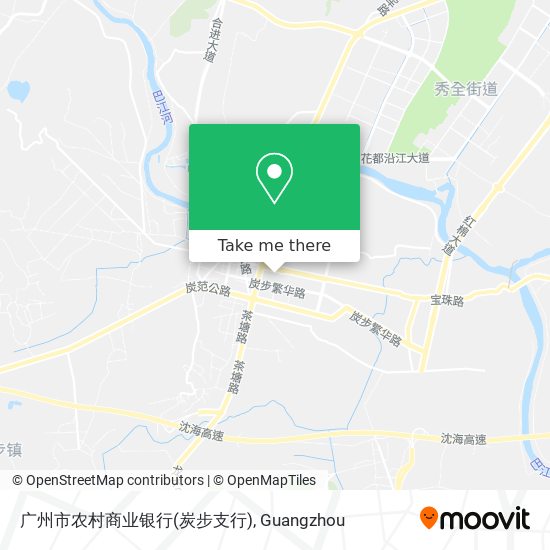 广州市农村商业银行(炭步支行) map