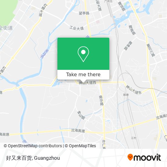好又来百货 map