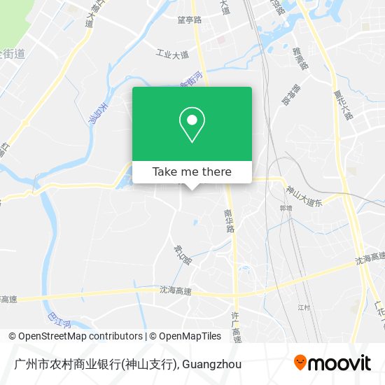 广州市农村商业银行(神山支行) map