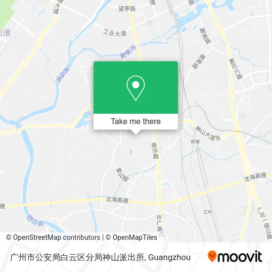 广州市公安局白云区分局神山派出所 map