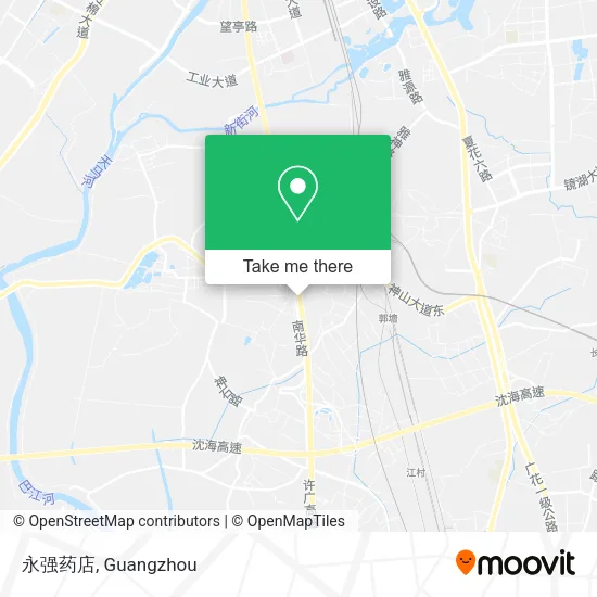 永强药店 map