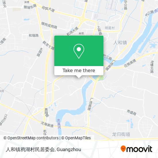 人和镇鸦湖村民居委会 map