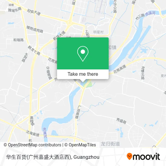 华生百货(广州嘉盛大酒店西) map