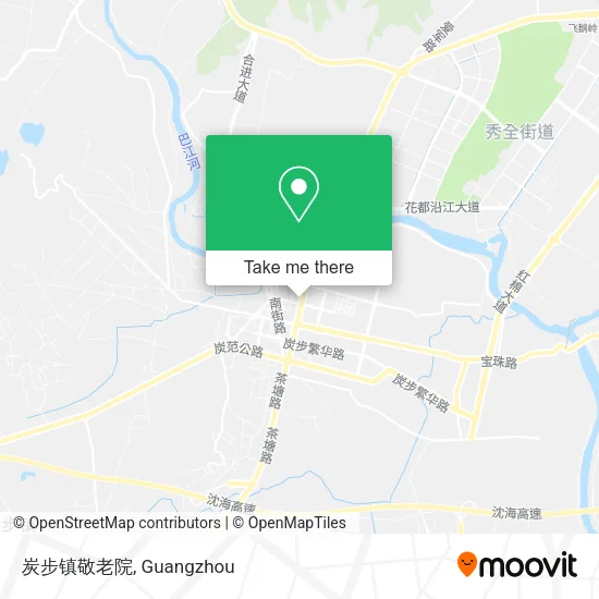 炭步镇敬老院 map