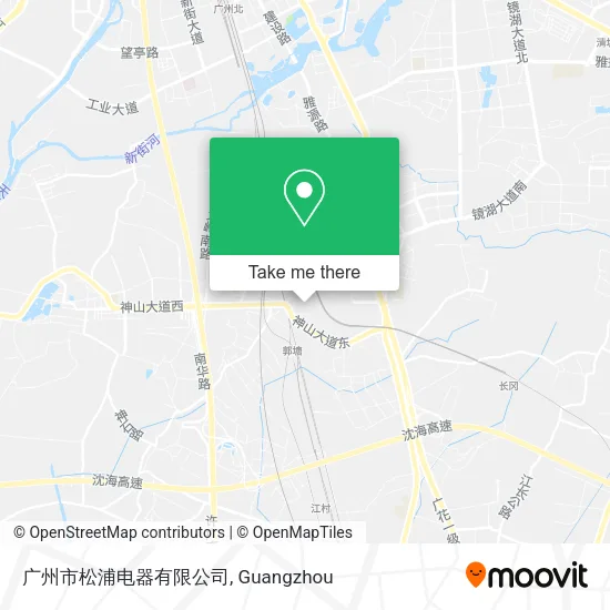 广州市松浦电器有限公司 map