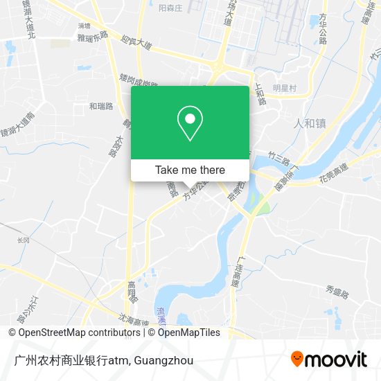广州农村商业银行atm map
