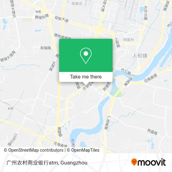 广州农村商业银行atm map