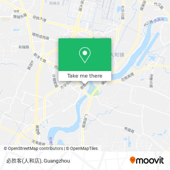 必胜客(人和店) map