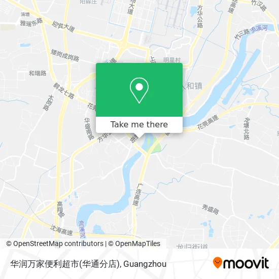 华润万家便利超市(华通分店) map