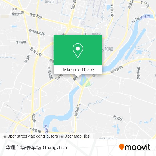 华通广场-停车场 map