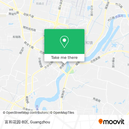 富和花园-B区 map