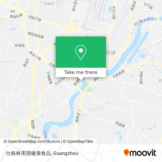 仕格林美国健康食品 map
