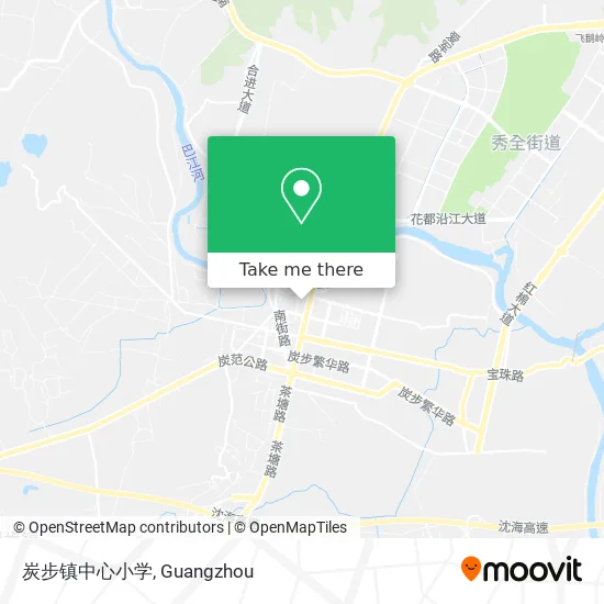 炭步镇中心小学 map