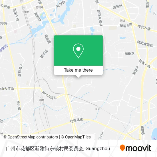 广州市花都区新雅街东镜村民委员会 map