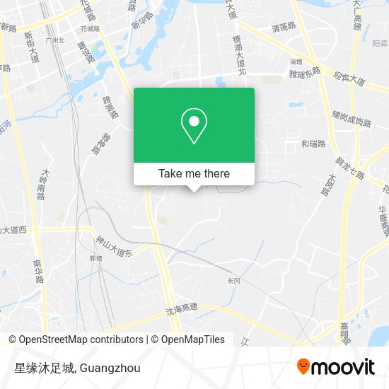 星缘沐足城 map