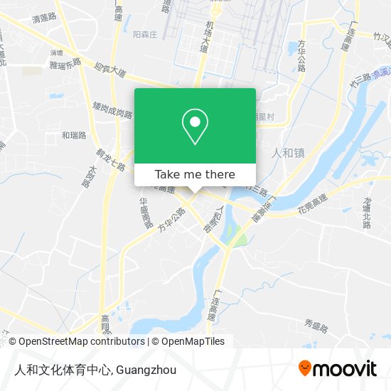 人和文化体育中心 map