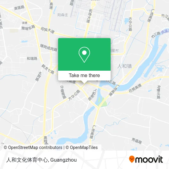 人和文化体育中心 map