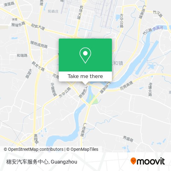 穗安汽车服务中心 map