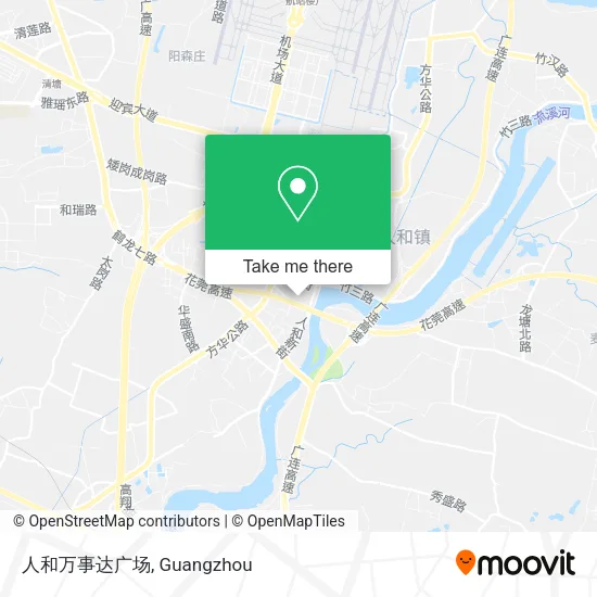 人和万事达广场 map