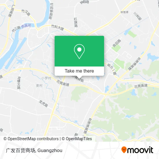 广发百货商场 map