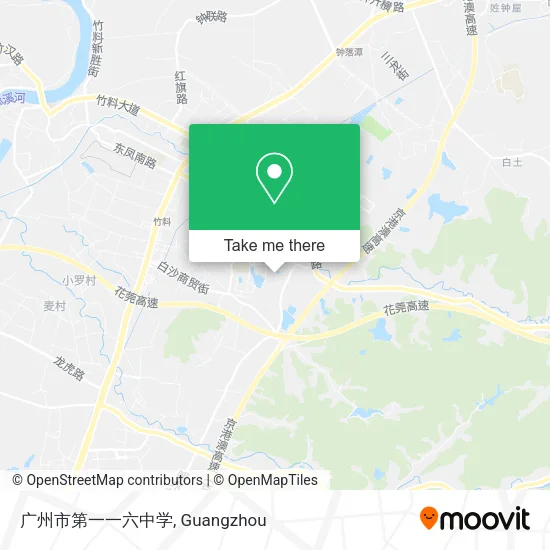 广州市第一一六中学 map