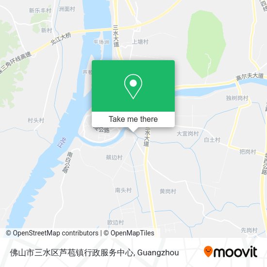 佛山市三水区芦苞镇行政服务中心 map