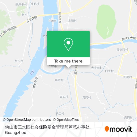 佛山市三水区社会保险基金管理局芦苞办事处 map