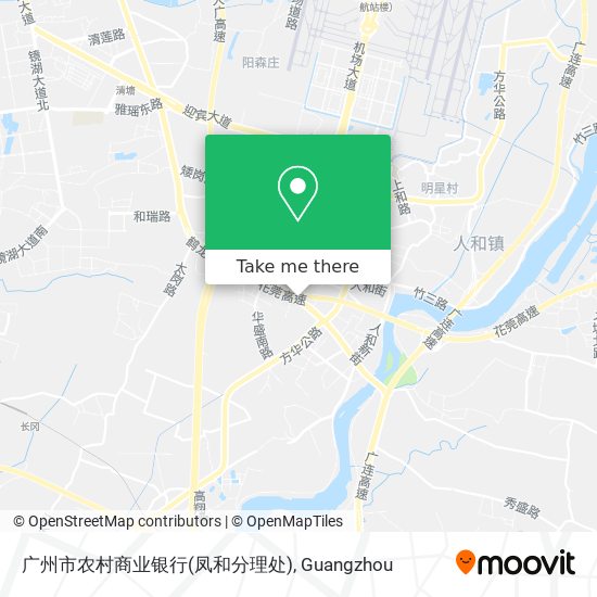 广州市农村商业银行(凤和分理处) map