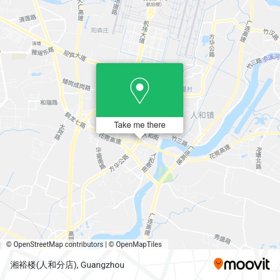 湘裕楼(人和分店) map