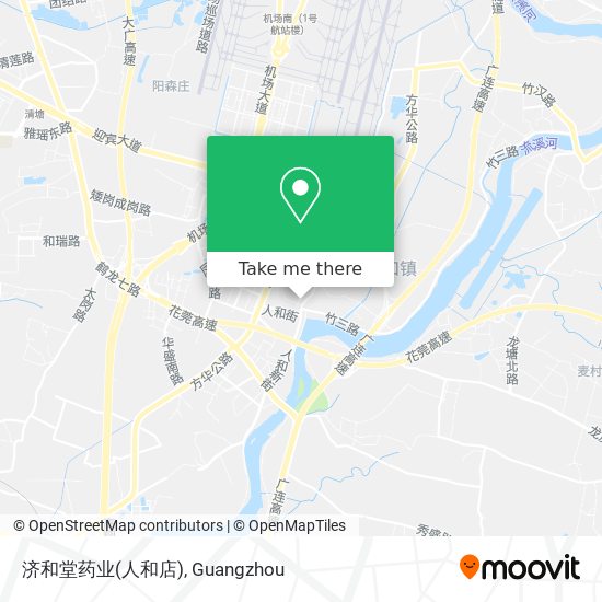 济和堂药业(人和店) map