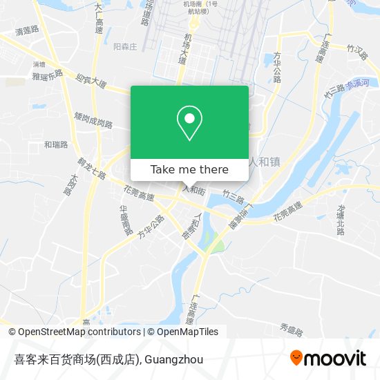 喜客来百货商场(西成店) map
