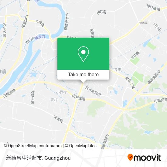 新穗昌生活超市 map