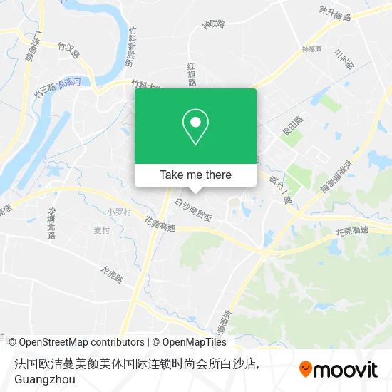 法国欧洁蔓美颜美体国际连锁时尚会所白沙店 map
