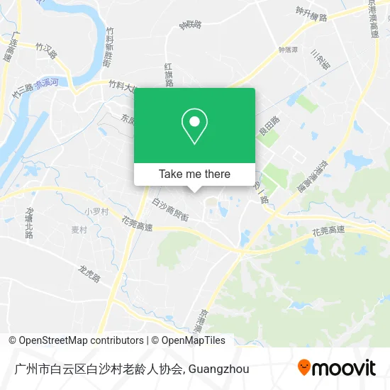 广州市白云区白沙村老龄人协会 map