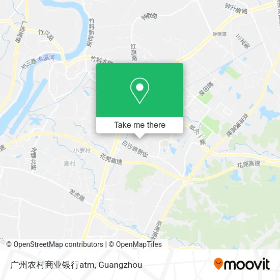 广州农村商业银行atm map