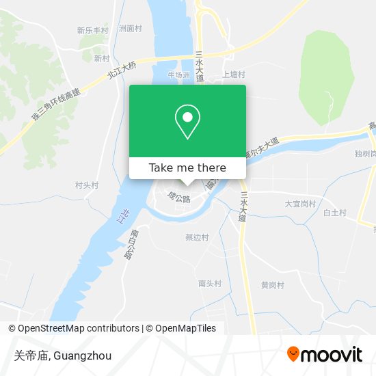 关帝庙 map