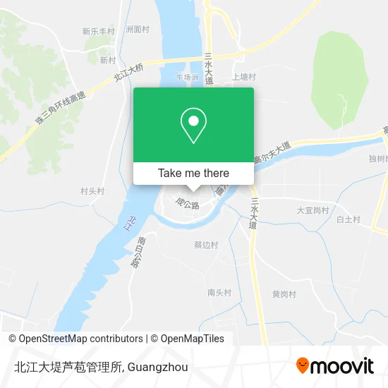 北江大堤芦苞管理所 map