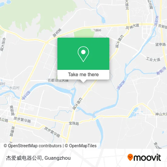 杰爱威电器公司 map