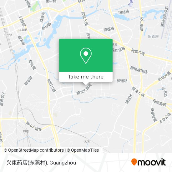 兴康药店(东莞村) map