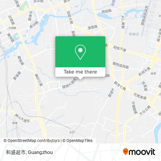 和盛超市 map