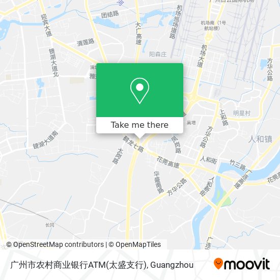 广州市农村商业银行ATM(太盛支行) map