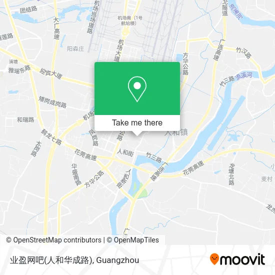 业盈网吧(人和华成路) map