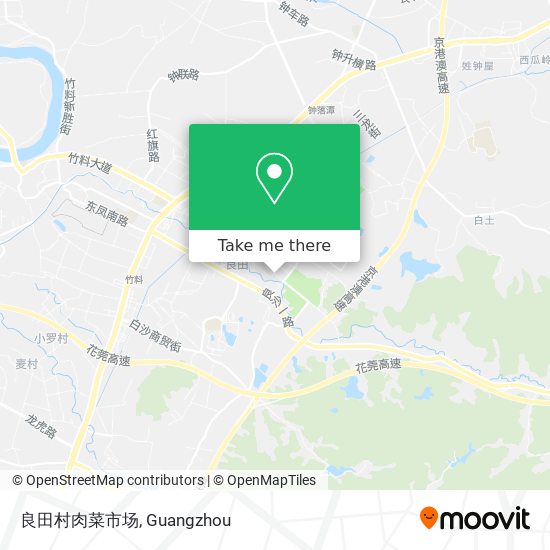 良田村肉菜市场 map