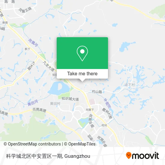 科学城北区中安置区一期 map